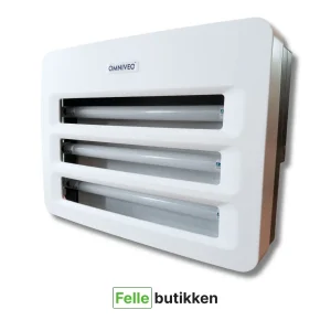 Favoritter omniveo 3 led – profesjonell veggmontert led felle for flygende insekter