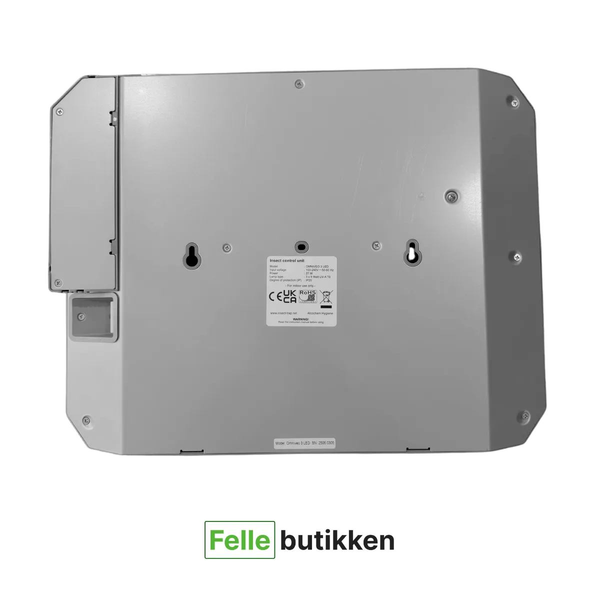 omniveo 3 led – profesjonell veggmontert led felle for flygende insekter omniveo 3 led – profesjonell veggmontert led felle for flygende insekter