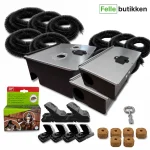 sikre garasjen uten gift musepakke for garasje