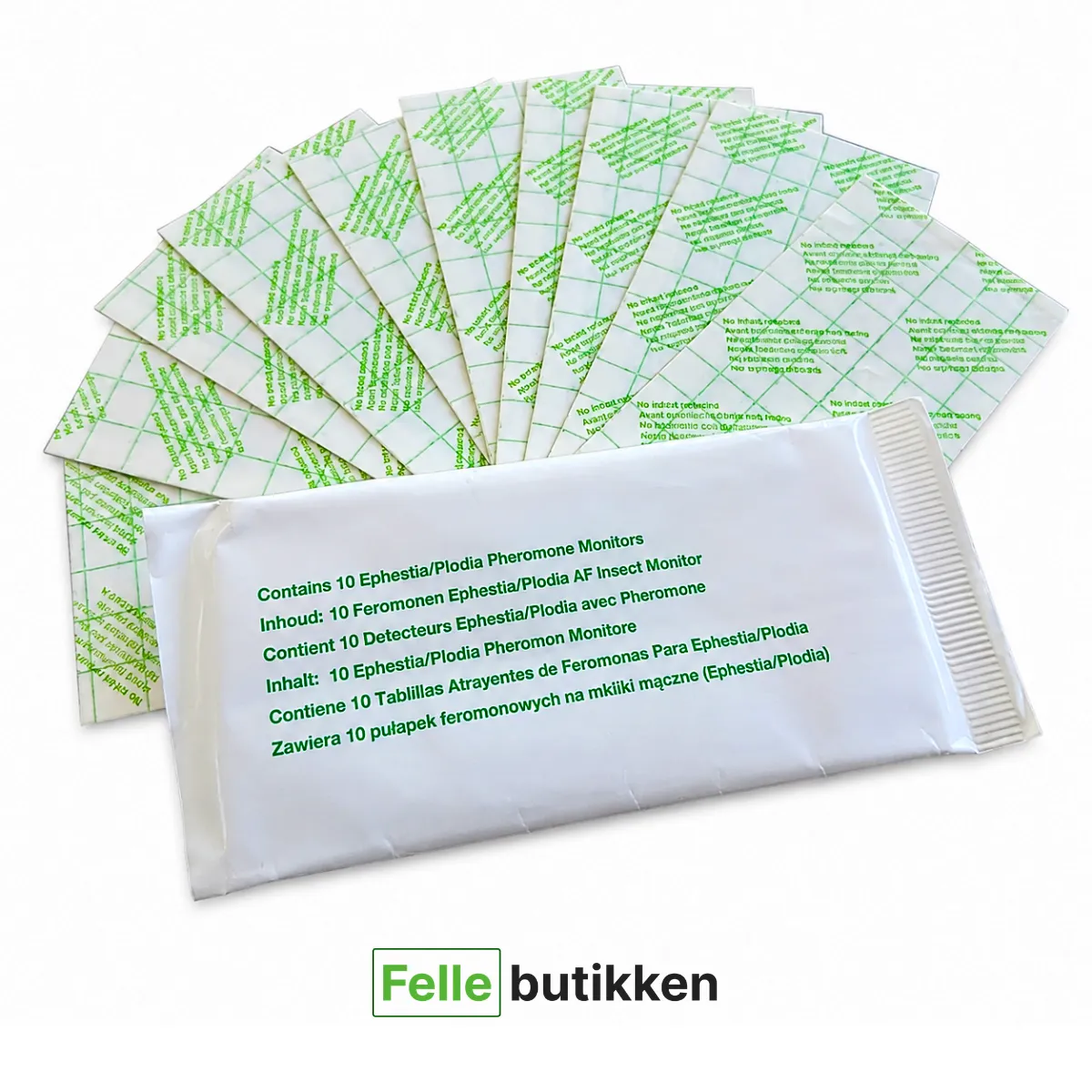 feromonlimplater mot matmøll – 10 stk feromonlimplater mot matmøll – 10 stk