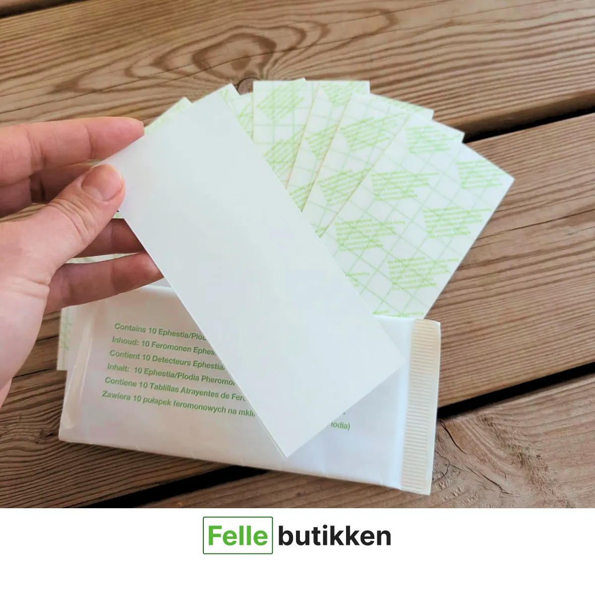 feromonlimplater mot matmøll – 10 stk feromonlimplater mot matmøll – 10 stk