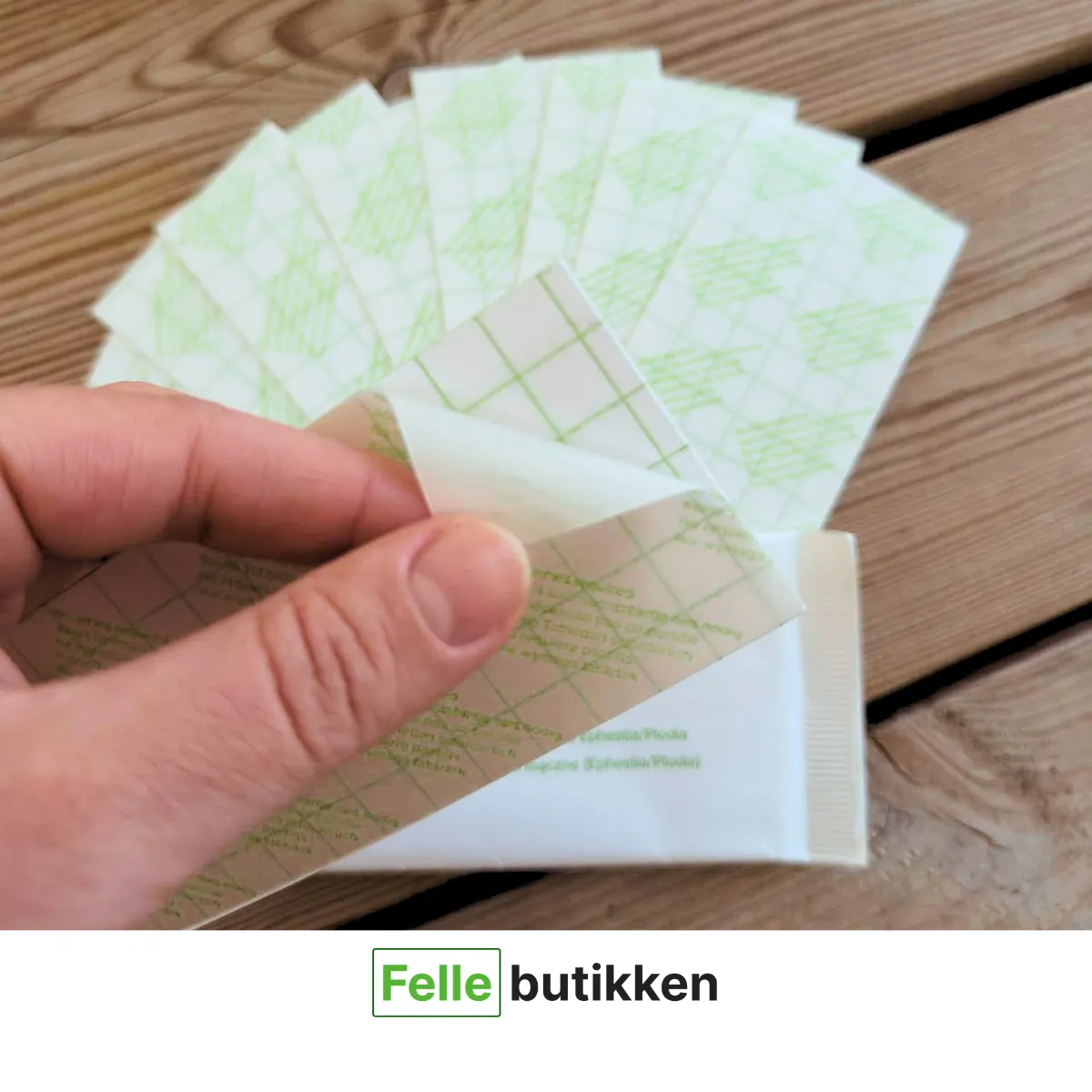 feromonlimplater mot matmøll – 10 stk feromonlimplater mot matmøll – 10 stk