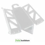 limplateholder for klesmøll og matmøll – uten limplate