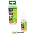 safetrap felle & depot spray 30 ml – lokkespray med peanøttduft for mus og rotter