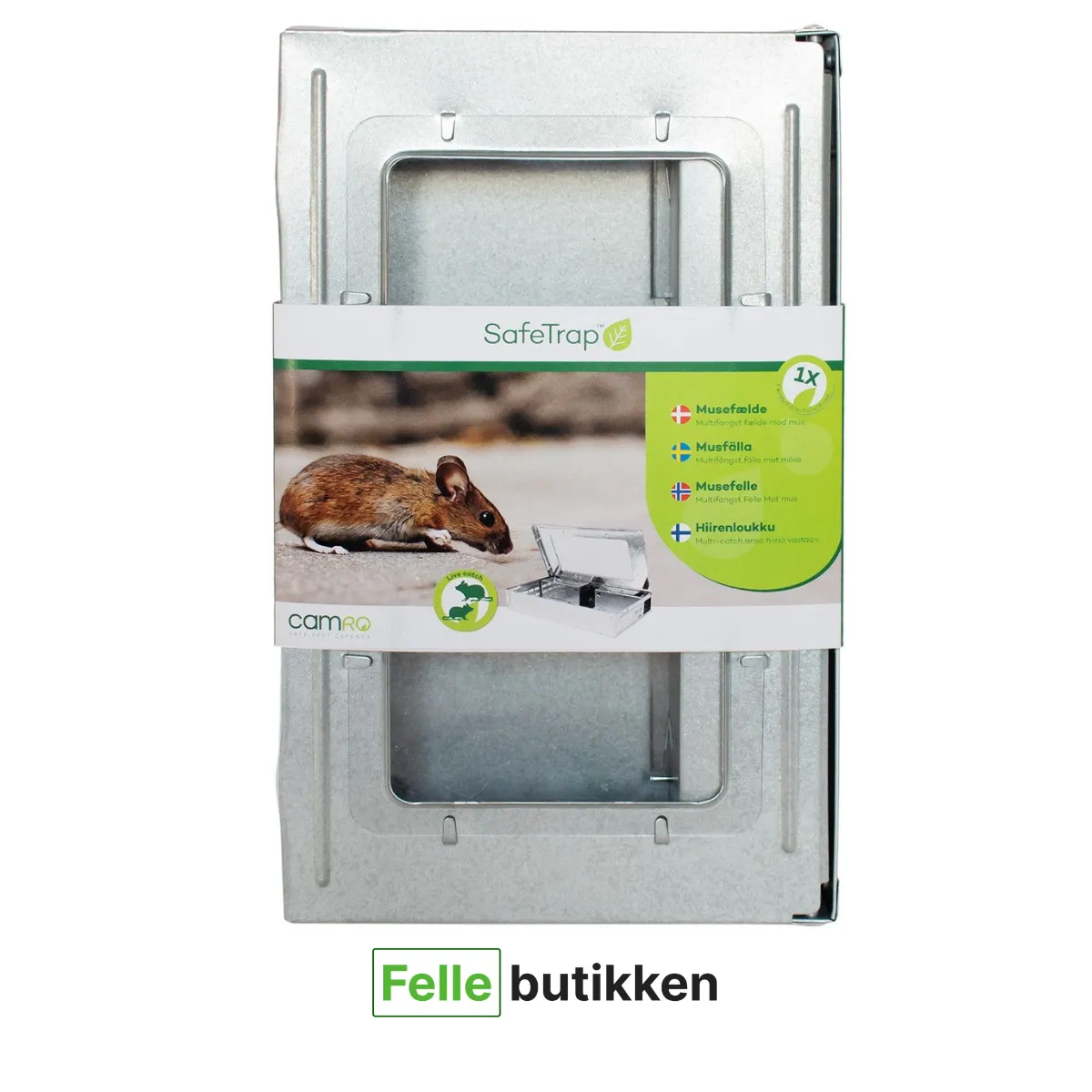 safetrap multifangst musefelle – levende fangst av flere mus safetrap multifangst musefelle – levende fangst av flere mus